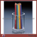 Acrylic columnar clear pen container stationery supplies